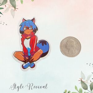 🎉 10/$10 Stickers - Michiru Kagemori BNA: Brand New Animal Anime Manga Decal